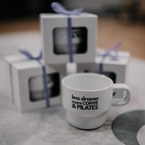 KUBEK „LESS DRAMA, MORE COFFEE AND PILATES”